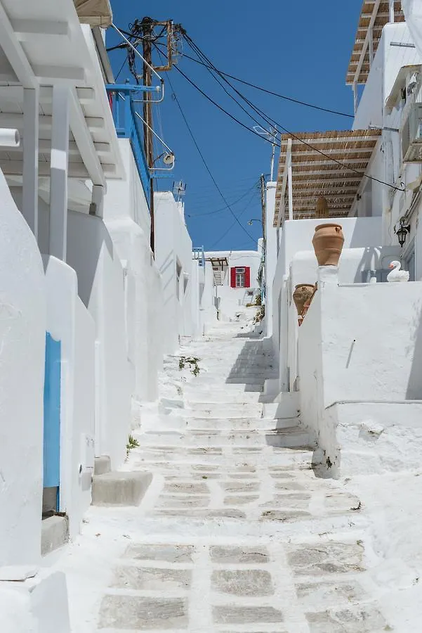 Apartament White And Grey Chora Mykonos Town