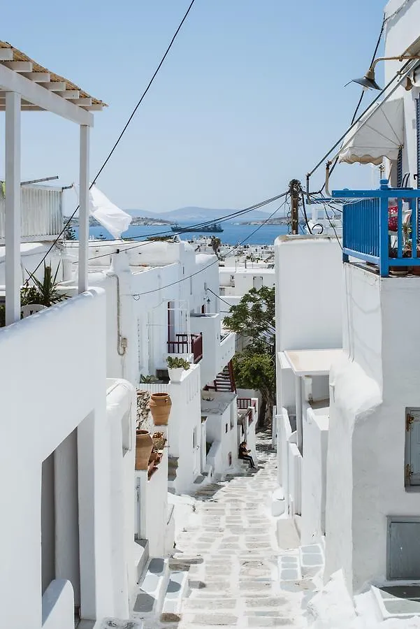 Apartament White And Grey Chora Mykonos Town
